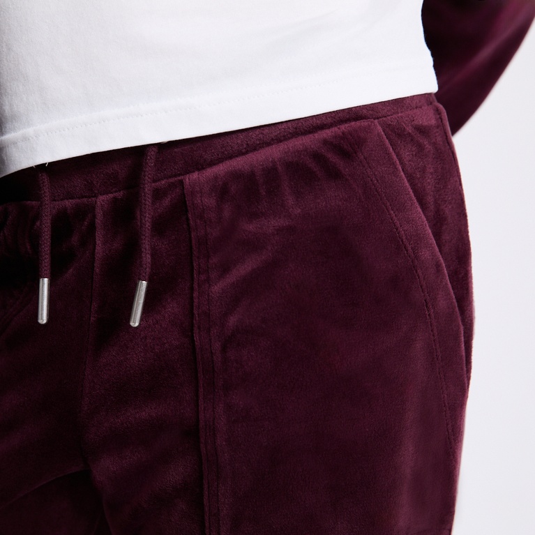 Velour pants "Ella star"